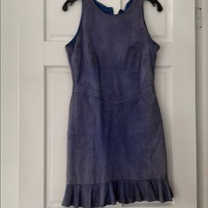 Designer Reiss leather dress